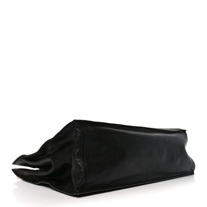 Saint Laurent Vitello Rive Gauche Large Tote Black 4 of 11