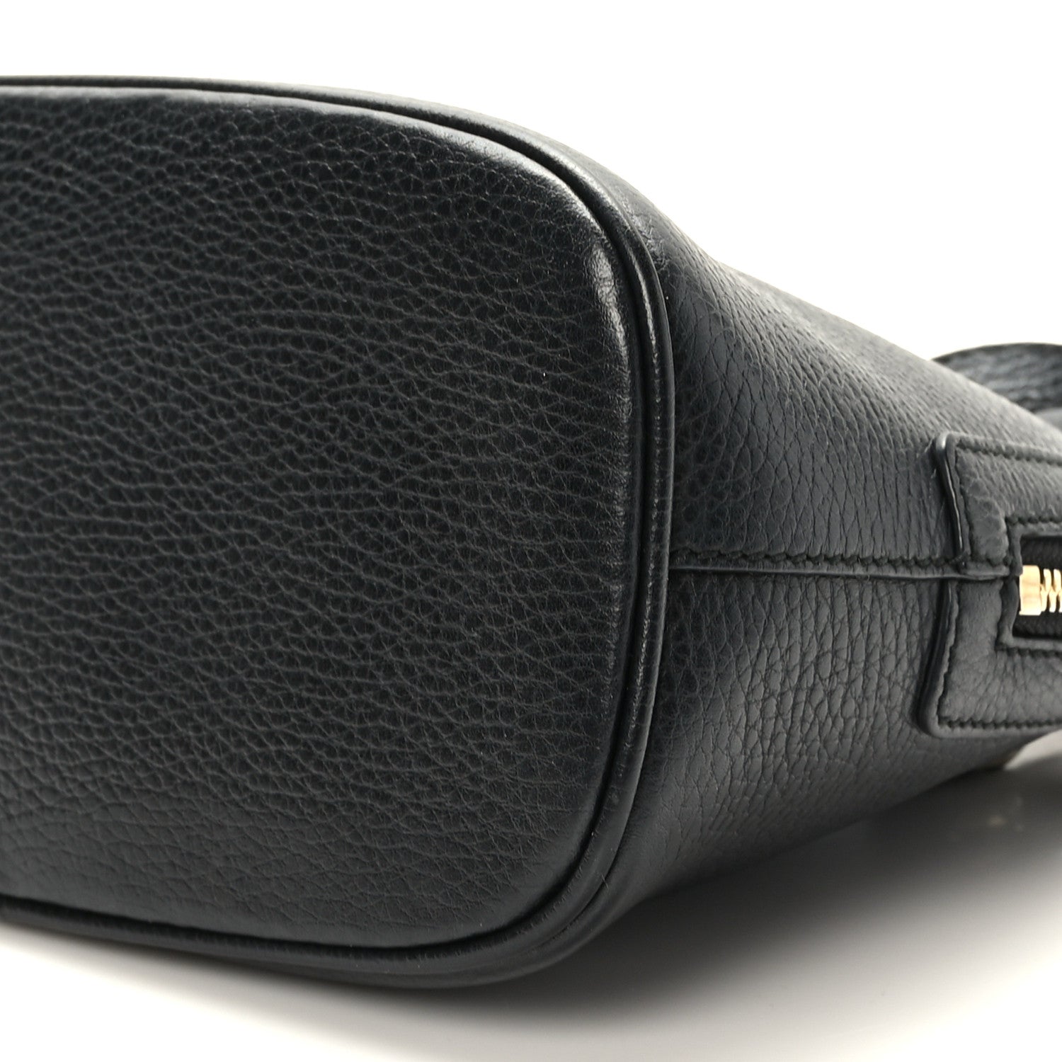 Gucci Dollar Calfskin Small GG Charm Dome Bag Black 9 of 9