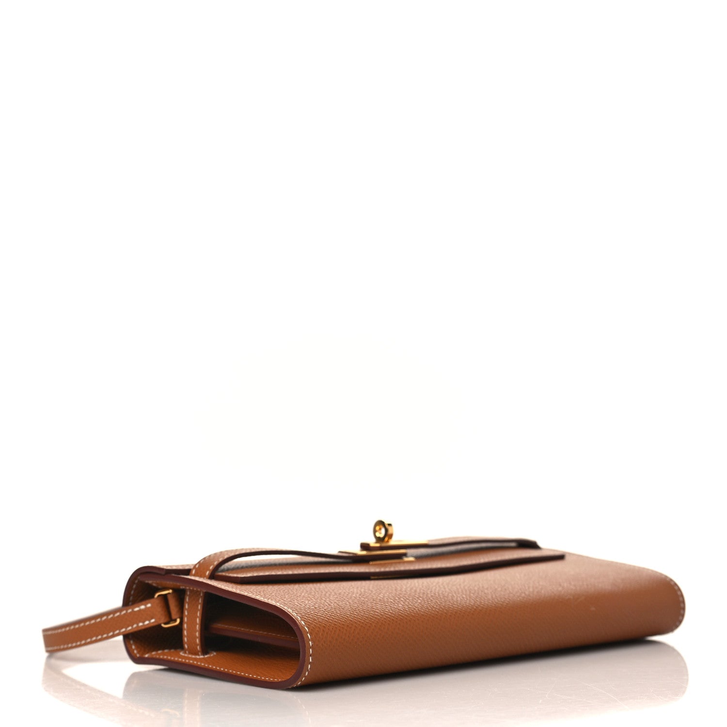 Hermes Epsom Kelly Wallet To Go Gold 4 of 10