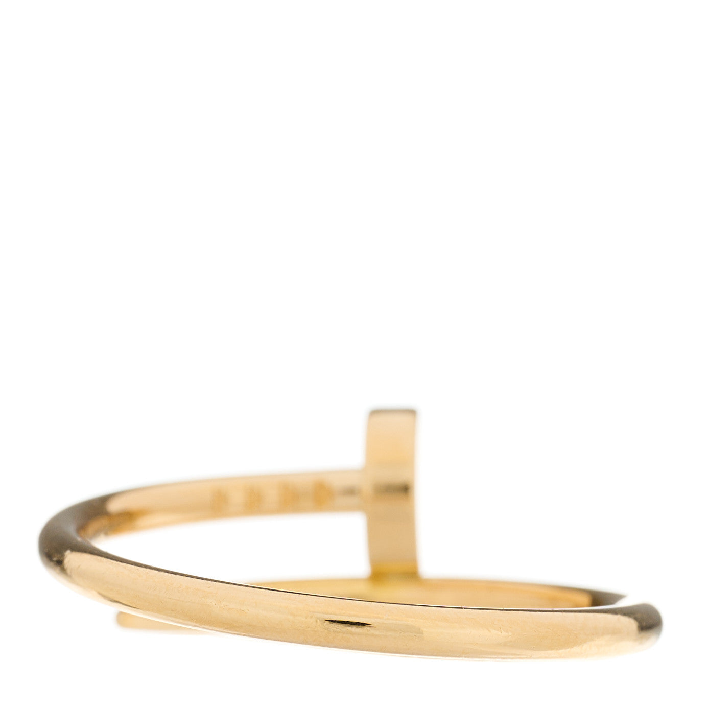 18K Yellow Gold Small Juste Un Clou Ring 55 7.25