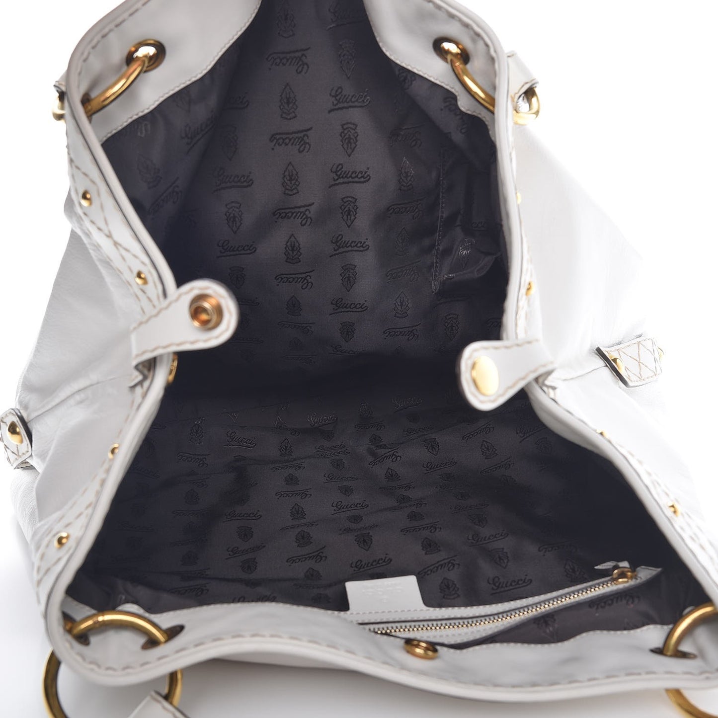 Calfskin Irina Tote White