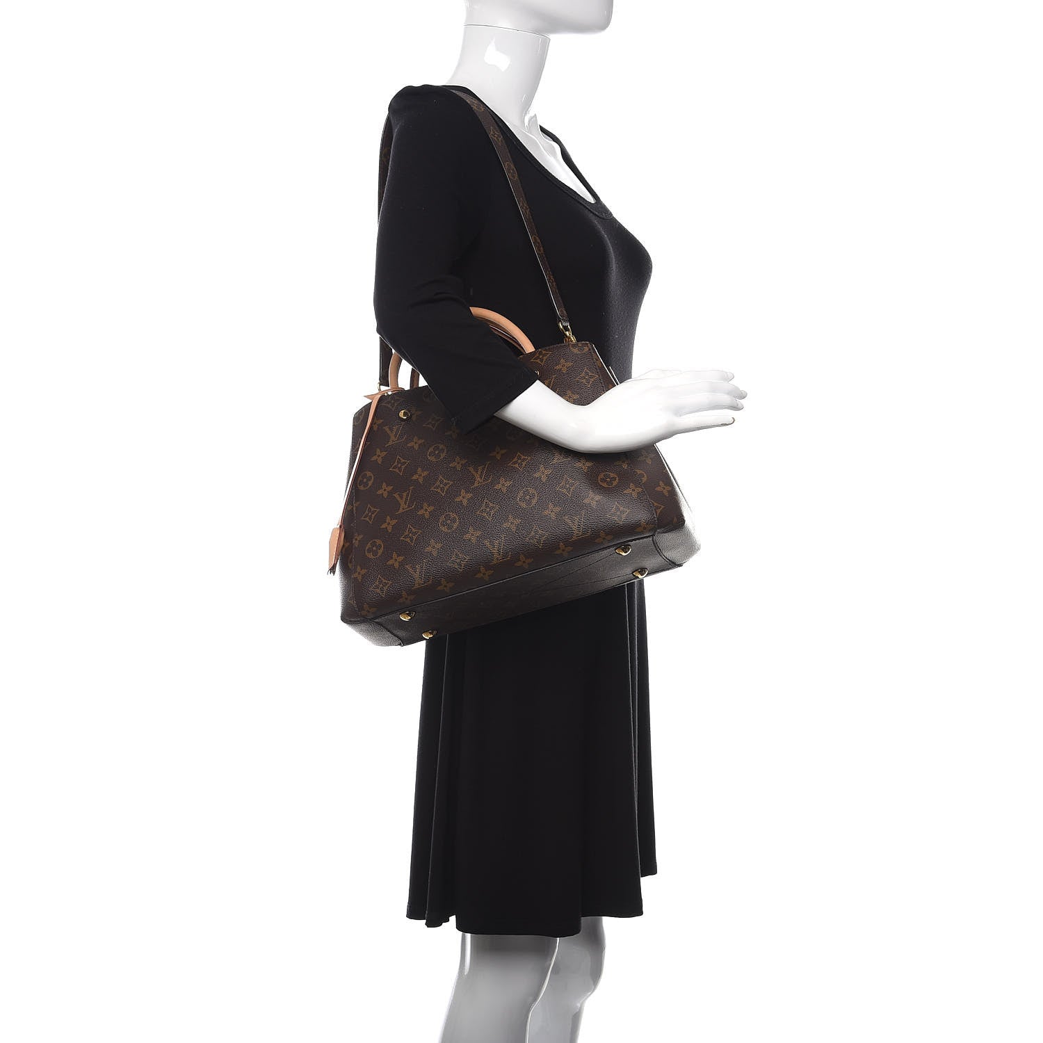 Louis Vuitton Monogram Montaigne MM 4 of 11