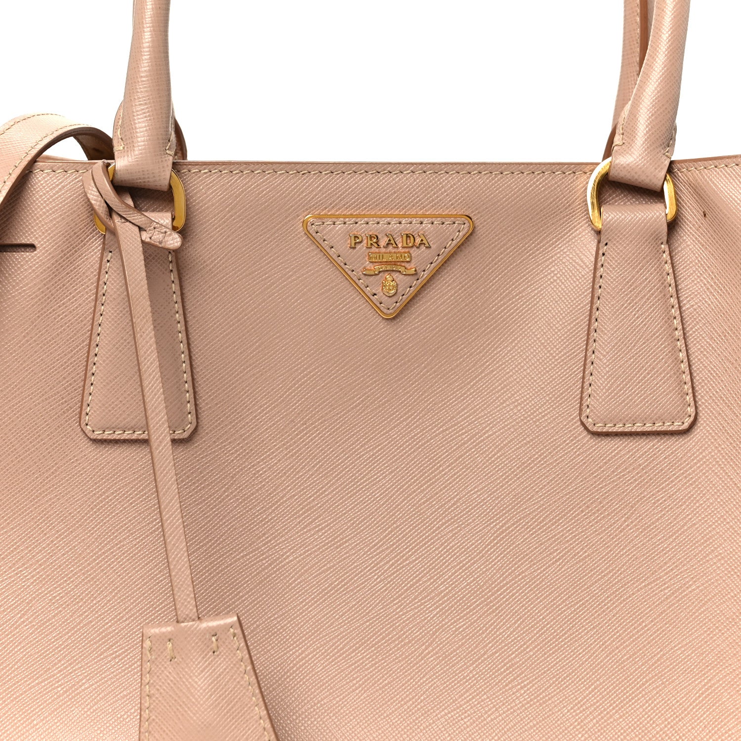 Prada Saffiano Medium Galleria Double Zip Tote Cammeo 9 of 11