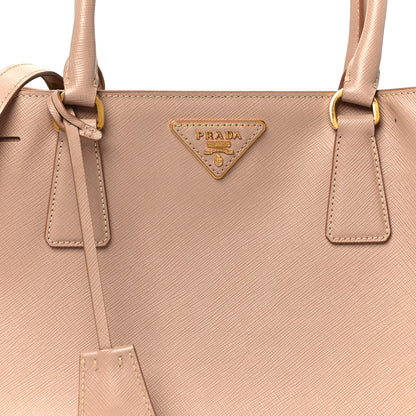 Prada Saffiano Medium Galleria Double Zip Tote Cammeo 9 of 11