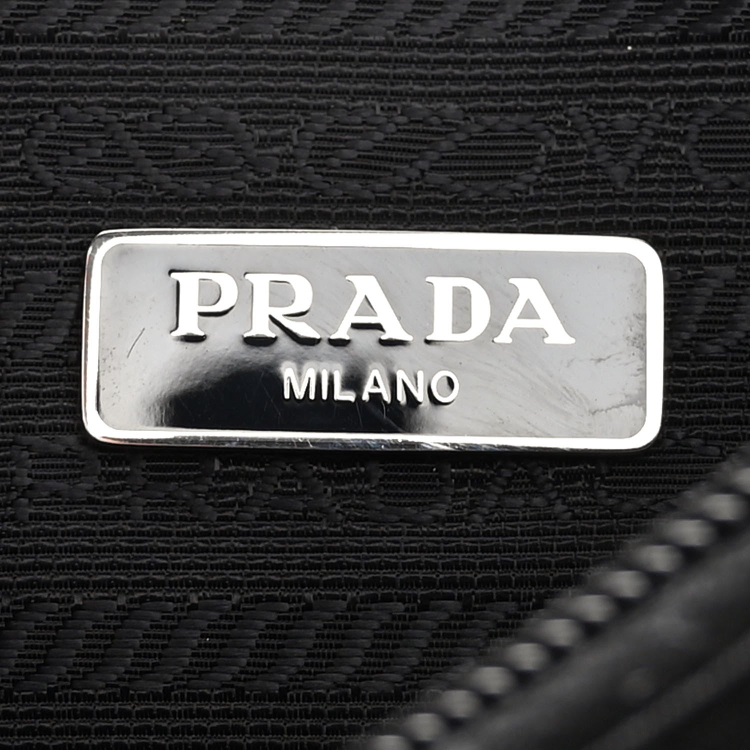 Prada Tessuto Nylon Mini Re-Edition 2000 Bag Black 6 of 10