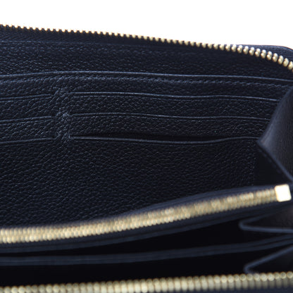 Louis Vuitton Empreinte Zippy Wallet Black 6 of 11