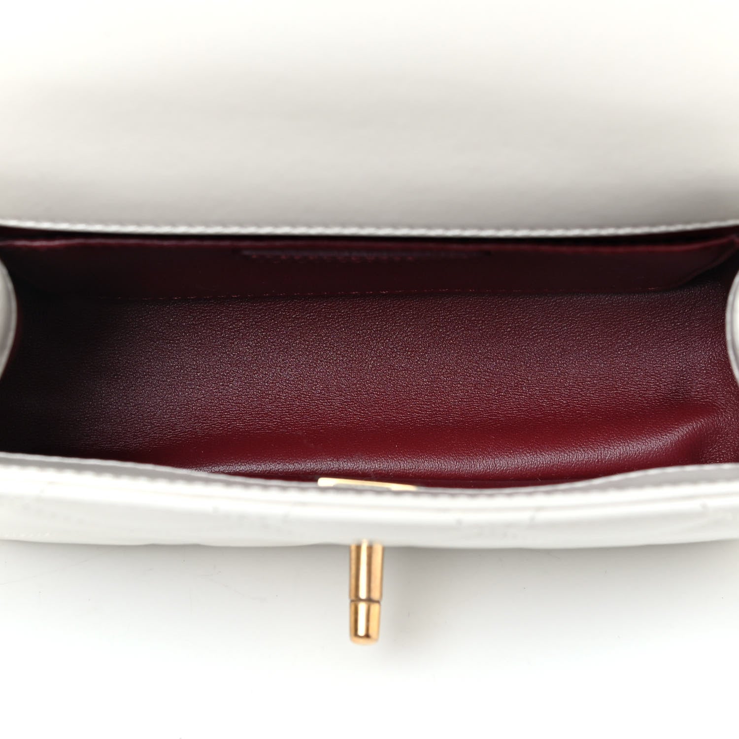 Chanel Calfskin Quilted Mini Perfect Fit Flap White 4 of 4