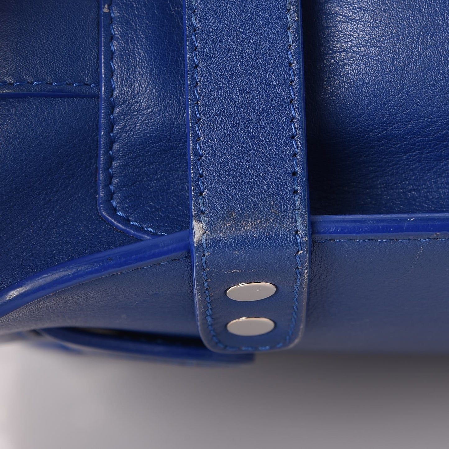 Smooth Calf PS11 Classic Shoulder Bag Royal Blue