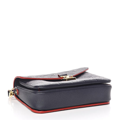 Louis Vuitton Empreinte Pochette Metis Marine Rouge 4 of 8
