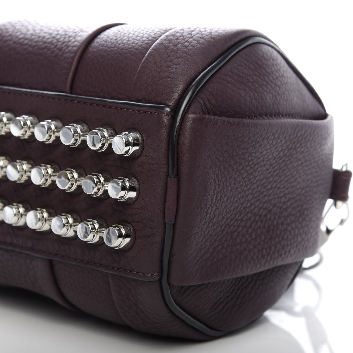 Pebbled Calfskin Mini Rockie Oxblood