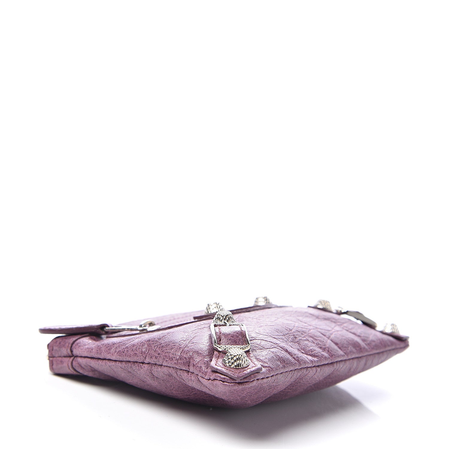 Balenciaga Agneau Giant 12 Silver Hardware Mini Coin Purse Murier 3 of 6