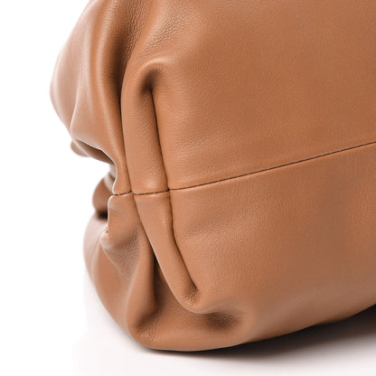 Bottega Veneta Smooth Butter Calf The Pouch Oversized Clutch Cammello 10 of 11