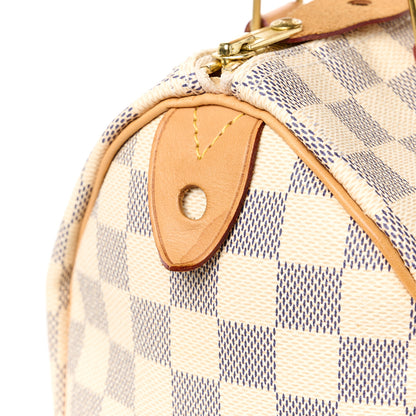 Louis Vuitton Damier Azur Speedy 25 12 of 12