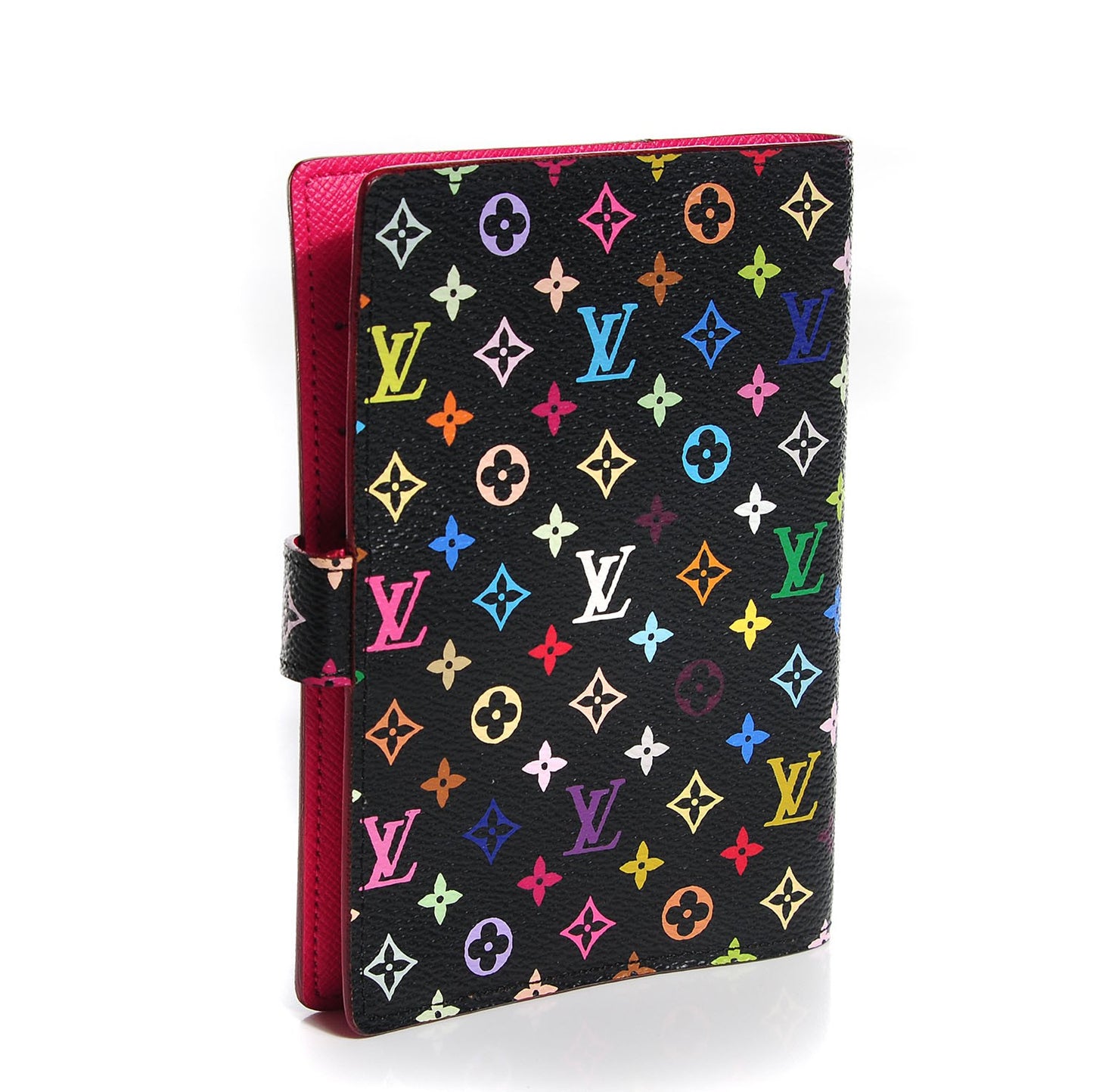 Monogram Multicolor Small Ring Agenda Cover Black Grenade