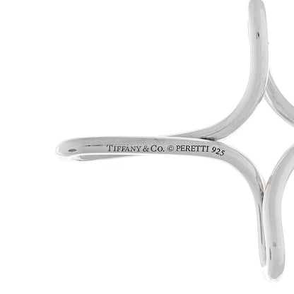 Tiffany Sterling Silver Elsa Peretti Infinity Cross Pendant 4 of 4