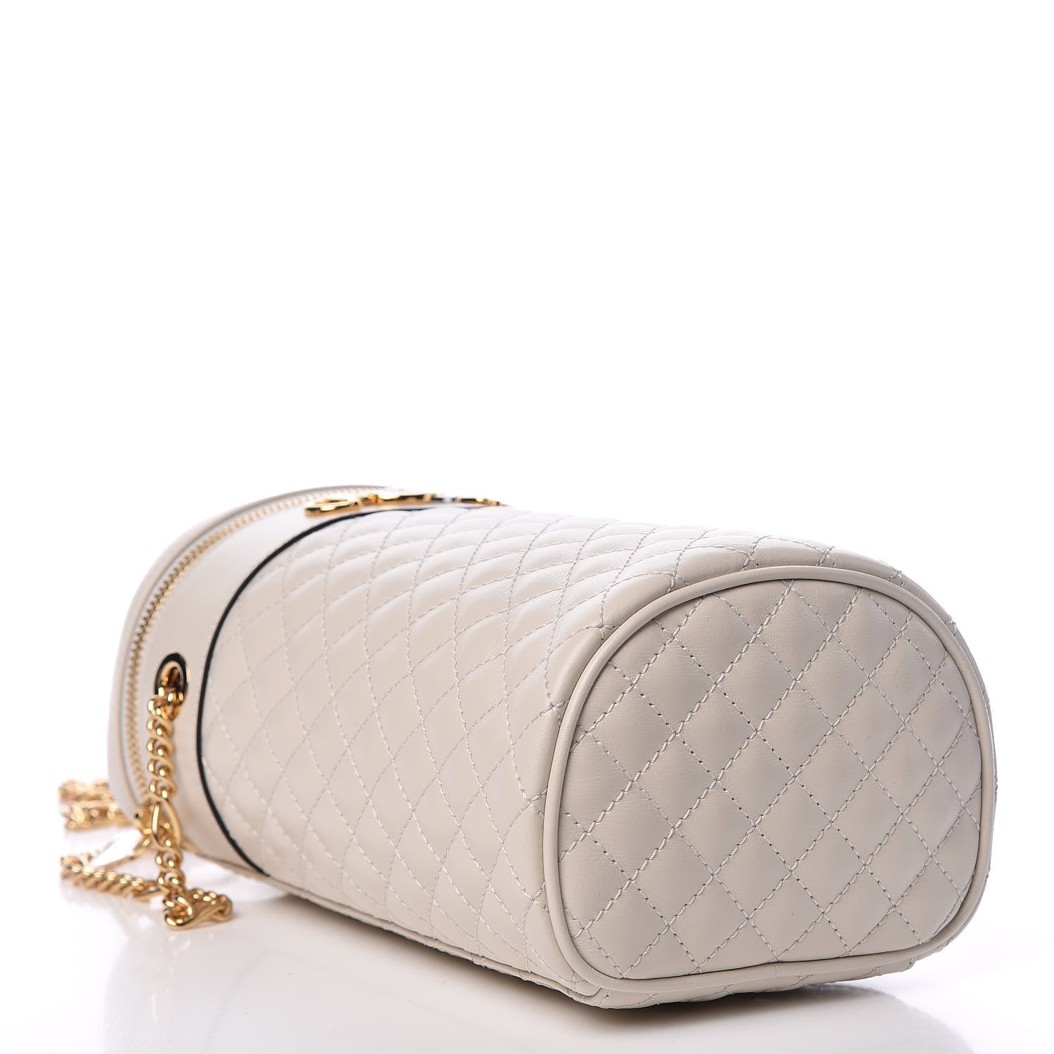 Gucci Calfskin Trapuntata Zumi Belt Bag Off White 5 of 11