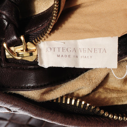 Bottega Veneta Nappa Intrecciato Medium Veneta Hobo Ebano 7 of 8