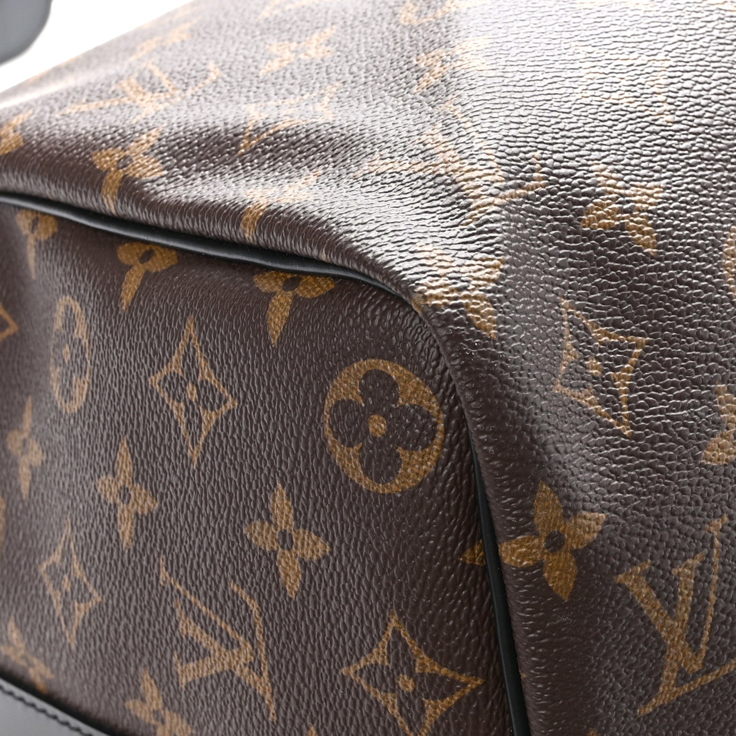 Louis Vuitton Monogram Macassar Keepall Bandouliere 45 7 of 10