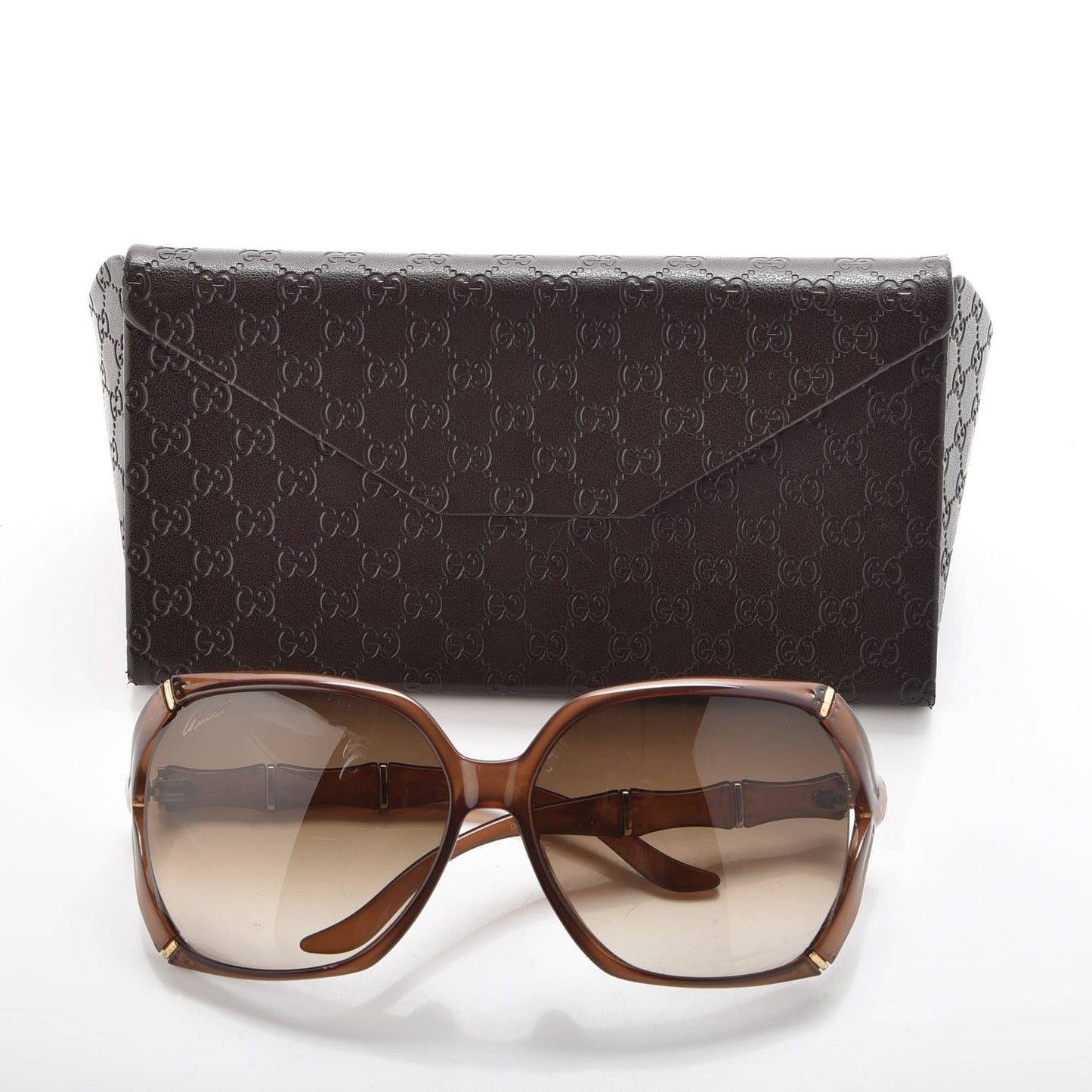 Bamboo Effect Sunglasses GG 3508/S Brown