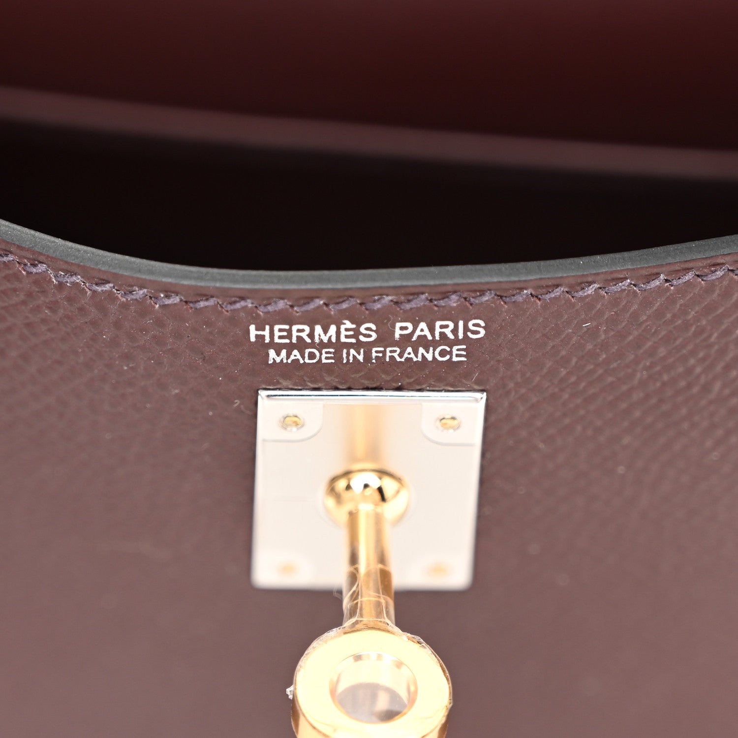 Hermes Epsom Mini Kelly Sellier 20 Rouge Sellier 7 of 13
