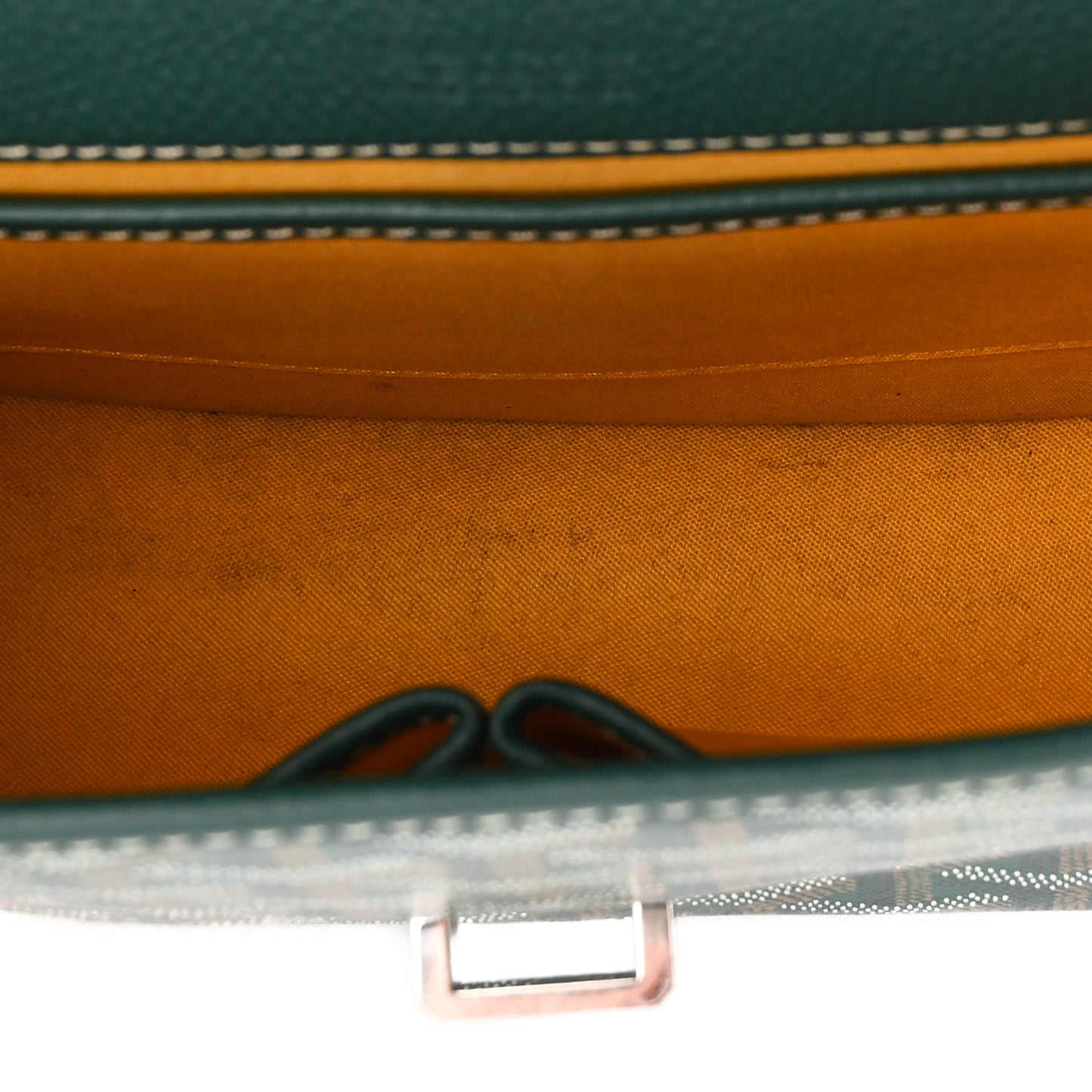 Goyardine Belvedere II PM Messenger Bag Green