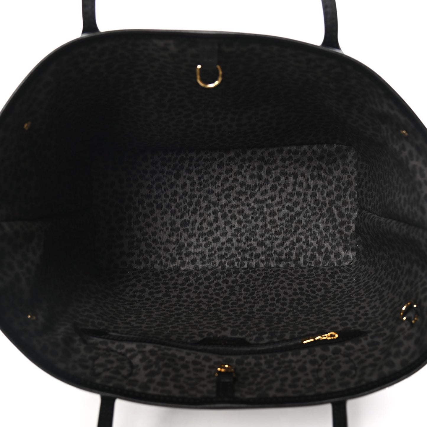 Monogram Giant Wild At Heart Neverfull MM Black