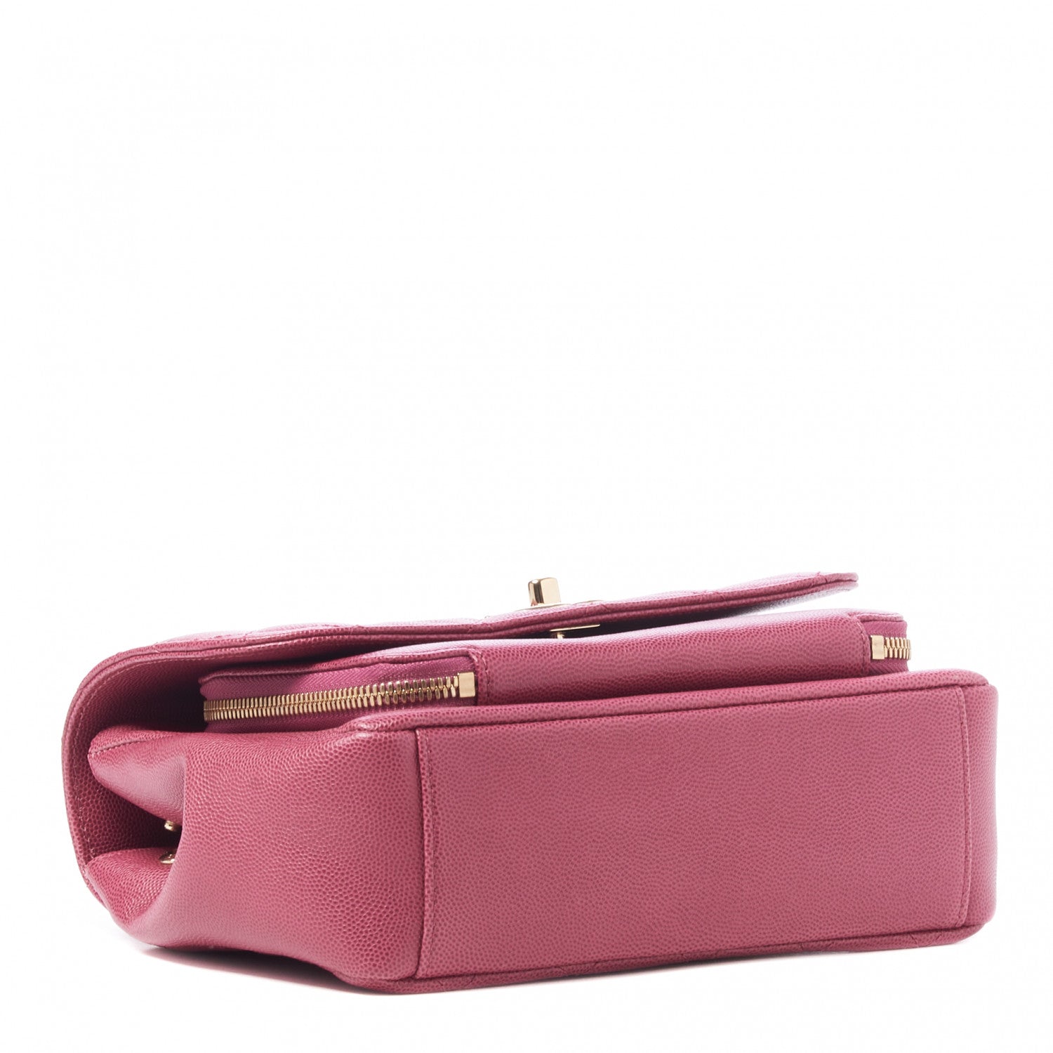 Chanel Caviar Quilted Medium Business Affinity Flap Pink 3 of 17