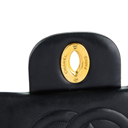 Chanel Lambskin Quilted XL Jumbo Single Flap Black 6 of 10