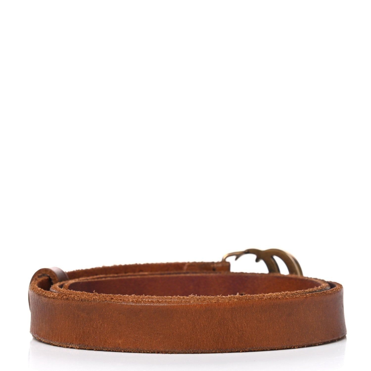 Gucci Cuoio Toscano Double G 20mm Belt 65 26 Cuir 2 of 7