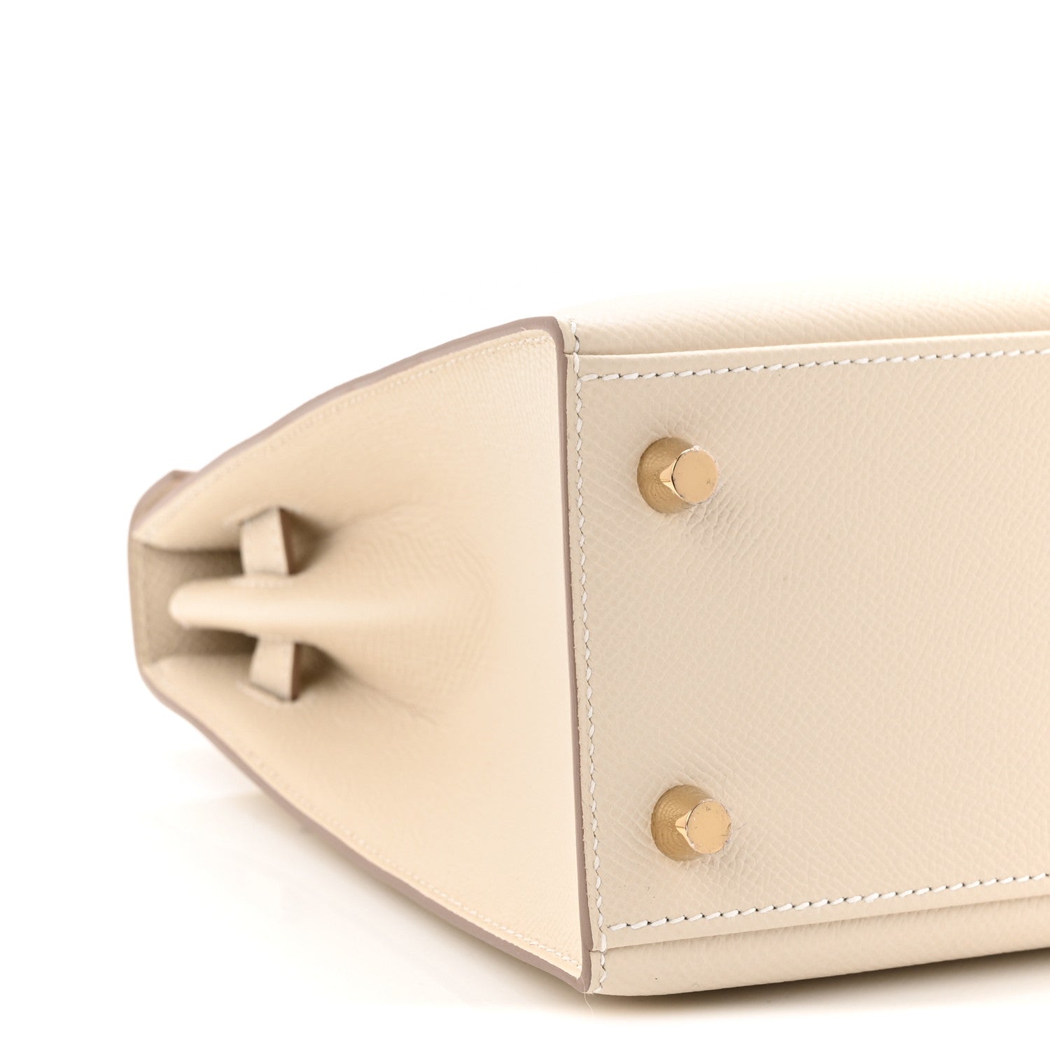 Hermes Epsom Kelly Sellier 25 Craie 17 of 21