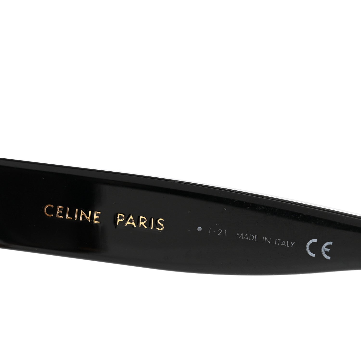 Celine Shadow Sunglasses CL 41026/S Black Havana 6 of 6