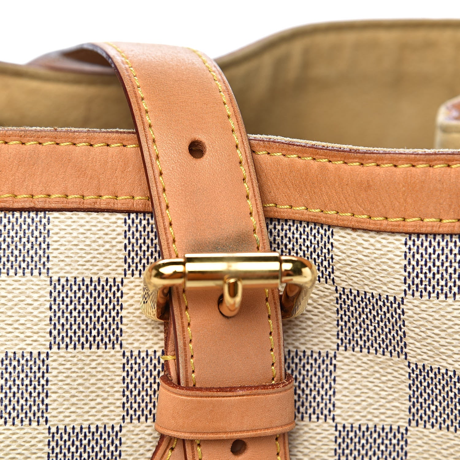 Louis Vuitton Damier Azur Hampstead MM 12 of 17