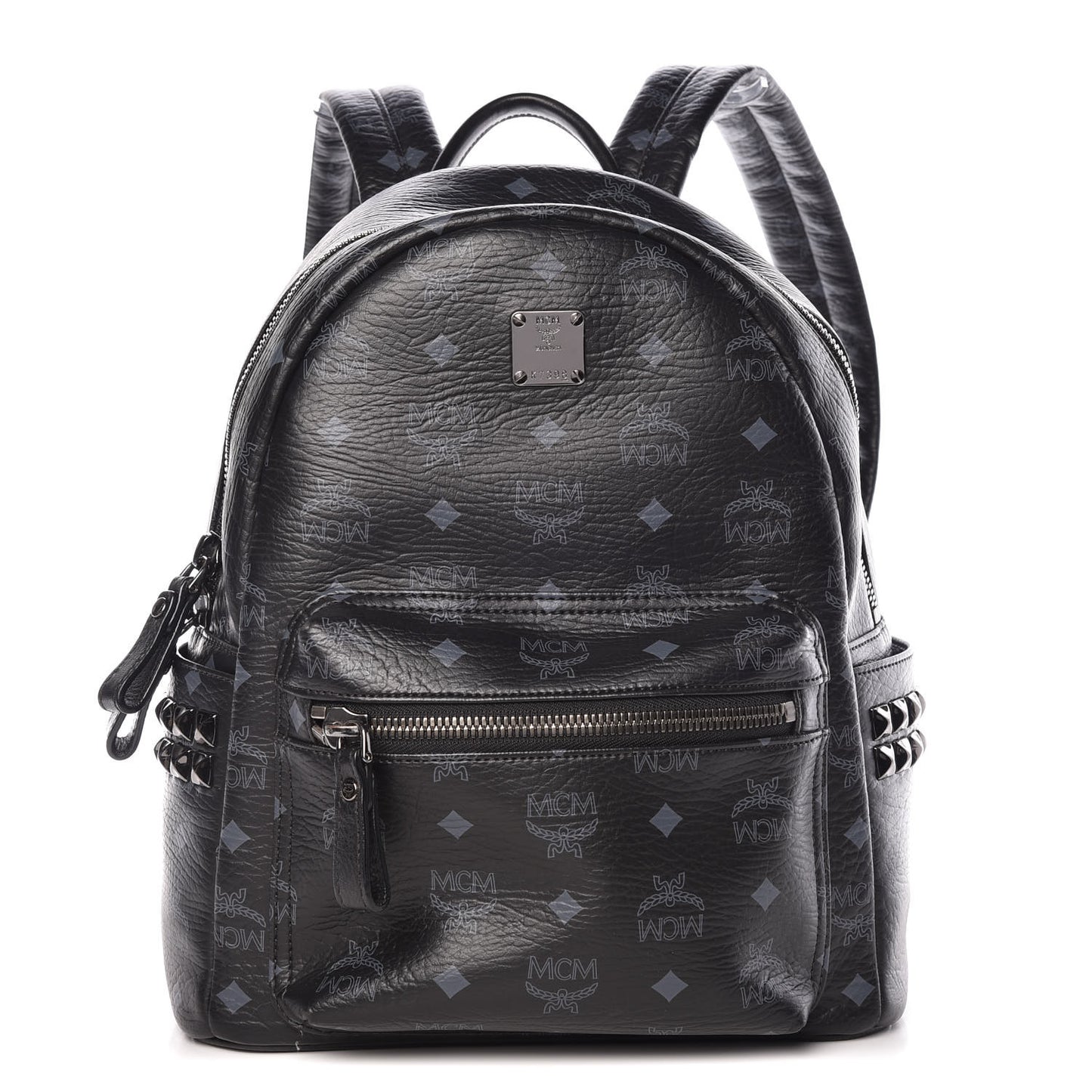 Visetos Small Side Stud Stark Backpack Black