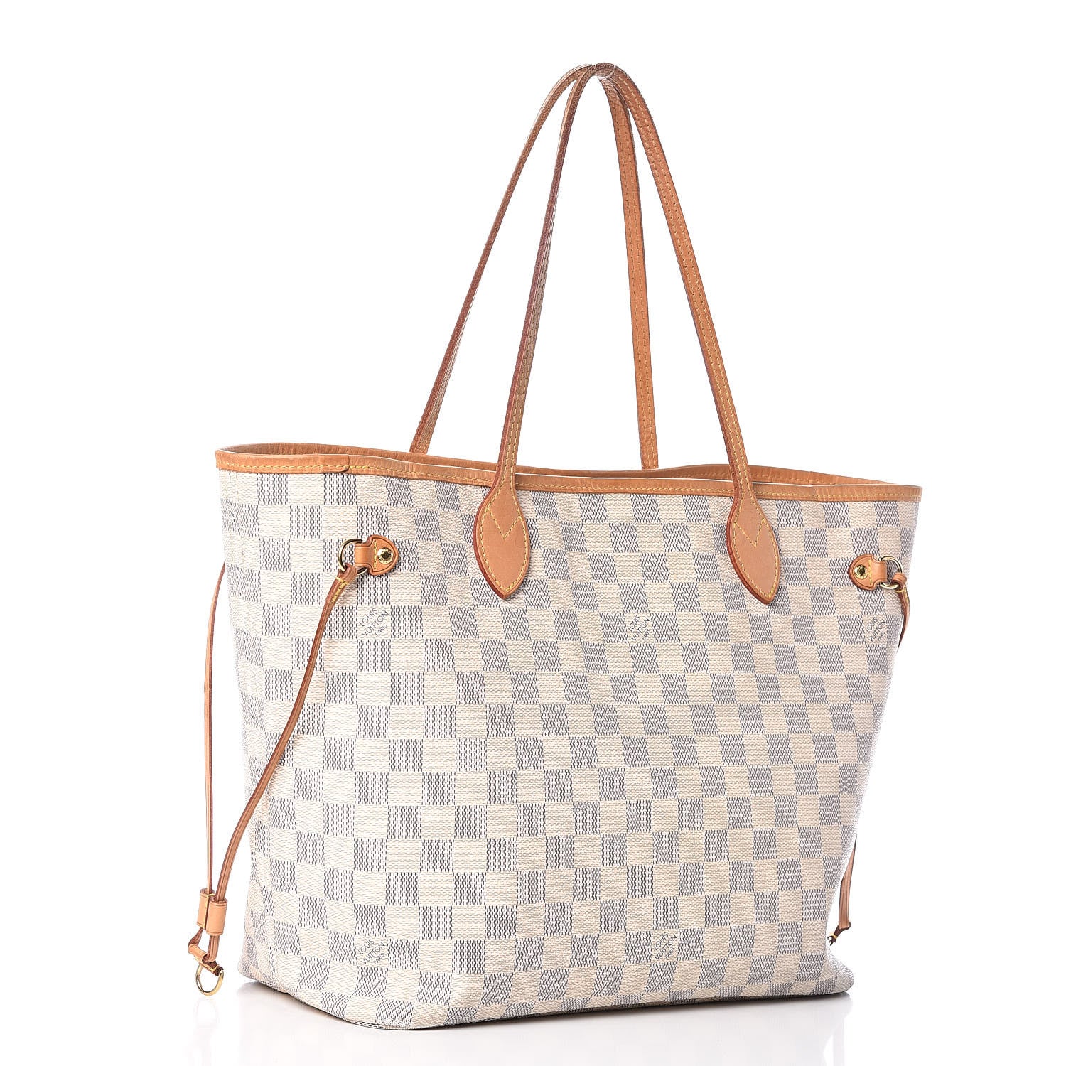 Louis Vuitton Damier Azur Neverfull MM 3 of 18