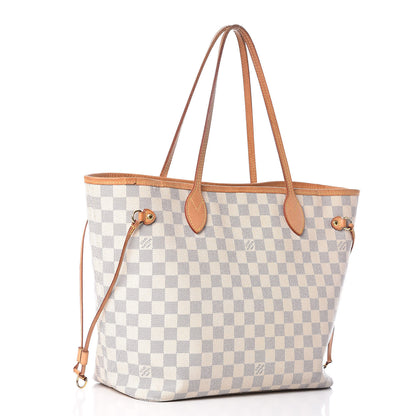 Louis Vuitton Damier Azur Neverfull MM 3 of 18