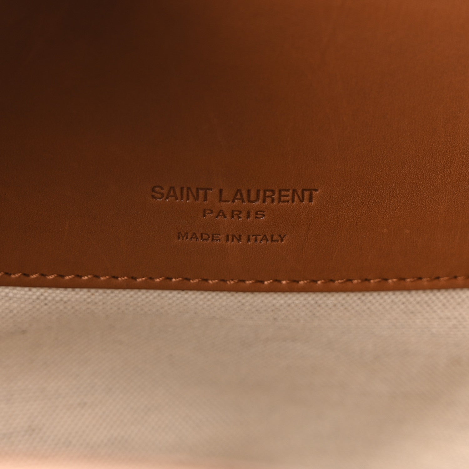Saint Laurent Raffia Vegetable Le 37 Bucket Bag Naturel Brick 7 of 11