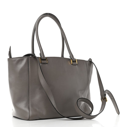 Prada Vitello Daino Tote Marmo 2 of 12