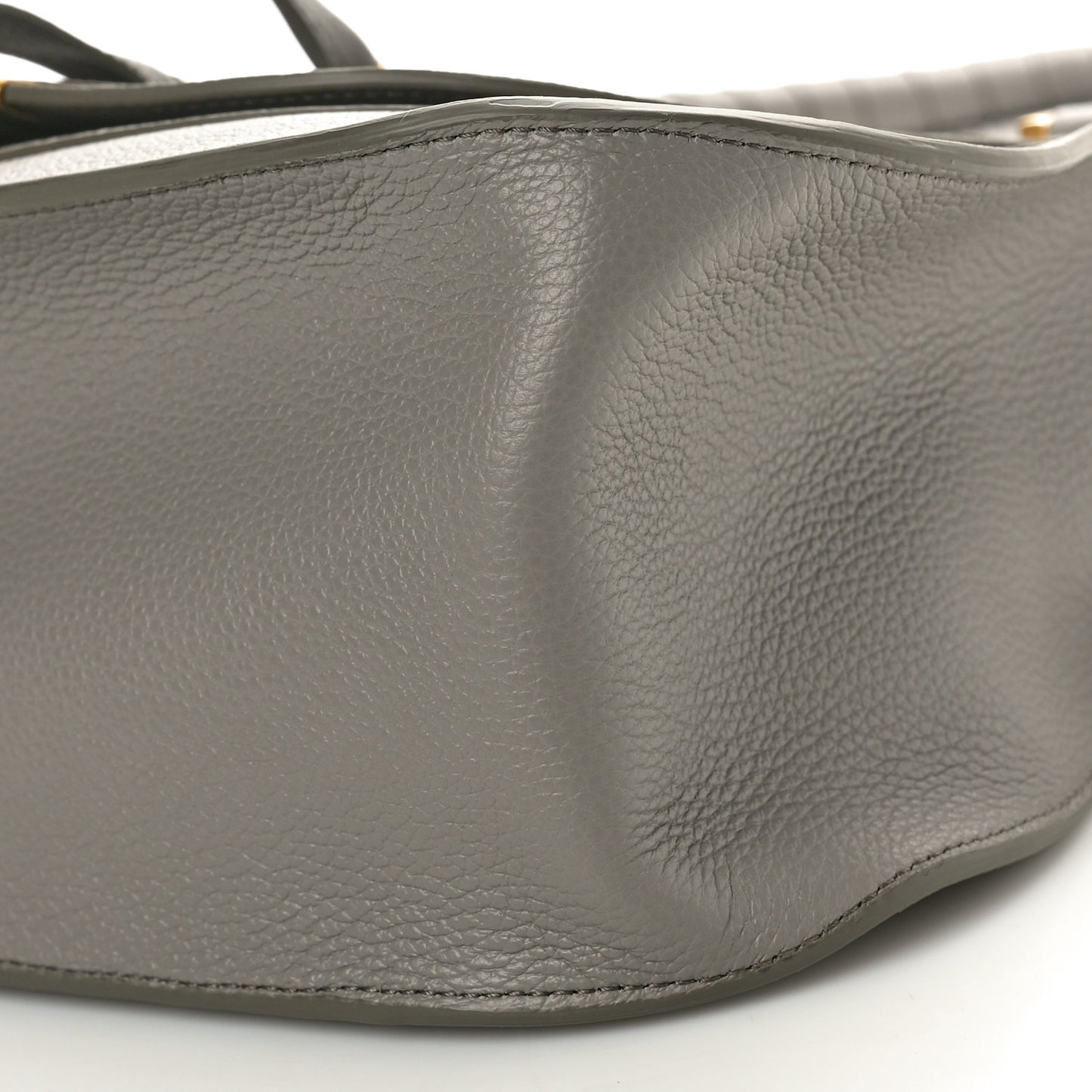 Calfskin Small Marcie Satchel Cashmere Grey