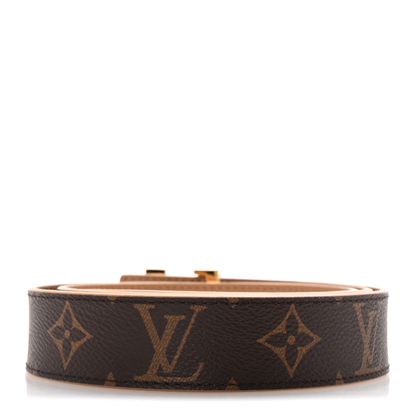 Calfskin Monogram 30mm LV Initiales Reversible Belt 90 36 Arizona