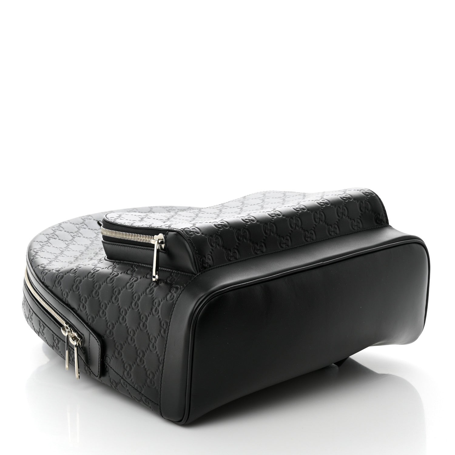 Gucci Guccissima Signature Day Backpack Black 4 of 10