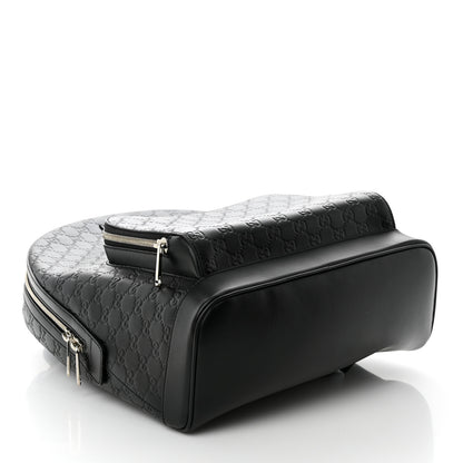 Gucci Guccissima Signature Day Backpack Black 4 of 10