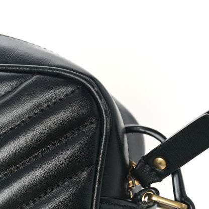 Saint Laurent Calfskin Matelasse Monogram Lou Camera Bag Black 9 of 10