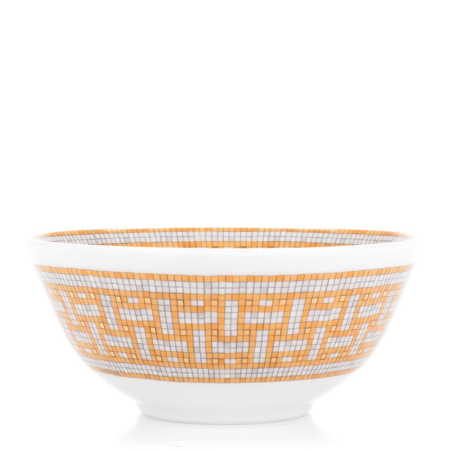 Hermes Porcelain Mosaique au 24 Rice Bowl Set of 2 3 of 7