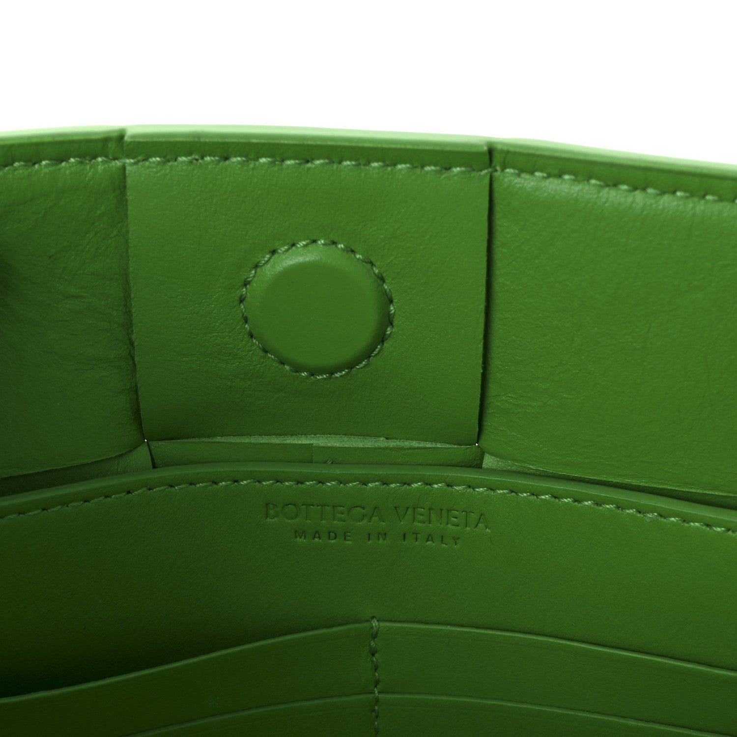 Bottega Veneta Calfskin Maxi Intrecciato Cassette Pouch On Strap Parakeet 6 of 9