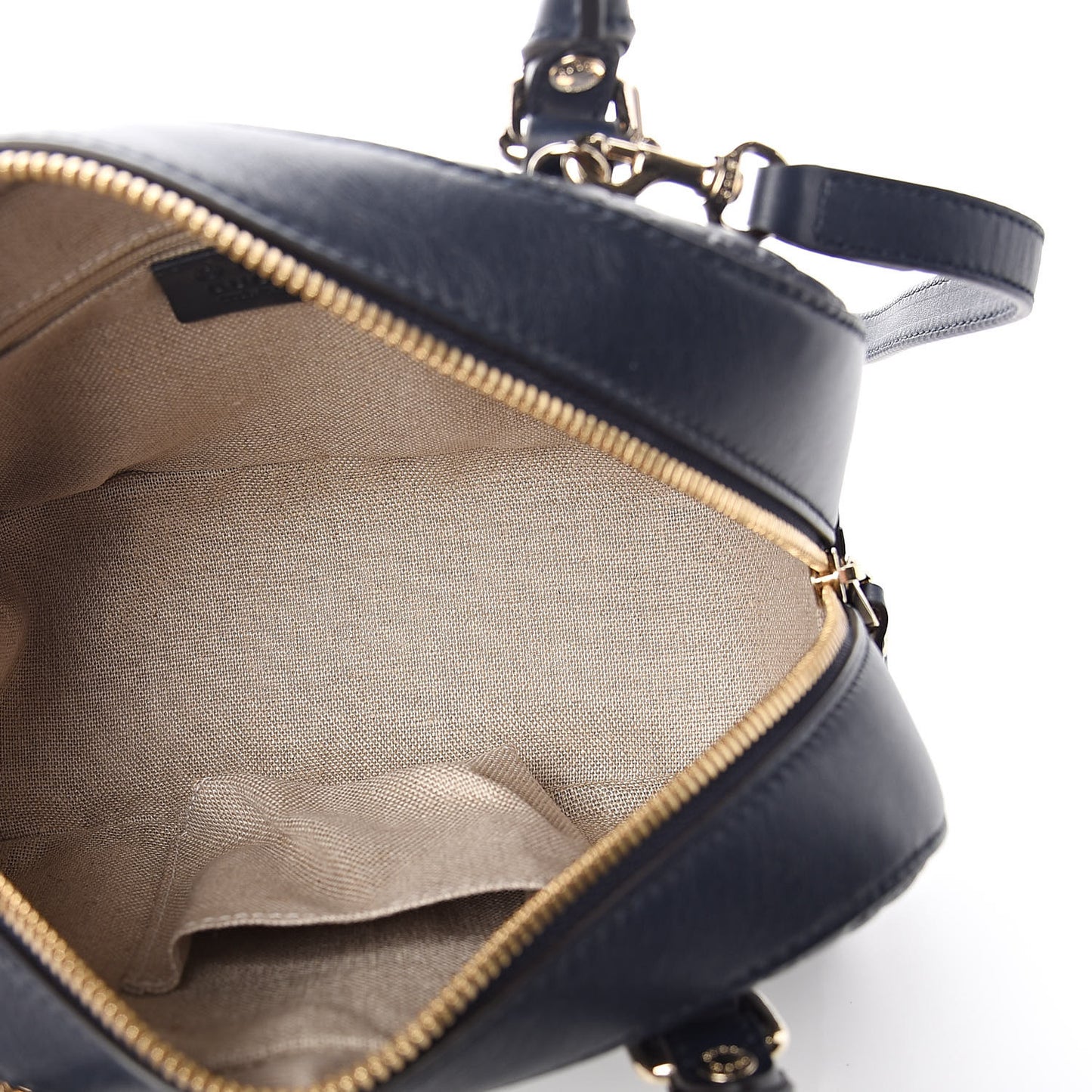 Soft Microguccissima Small Crossbody Bag Blue
