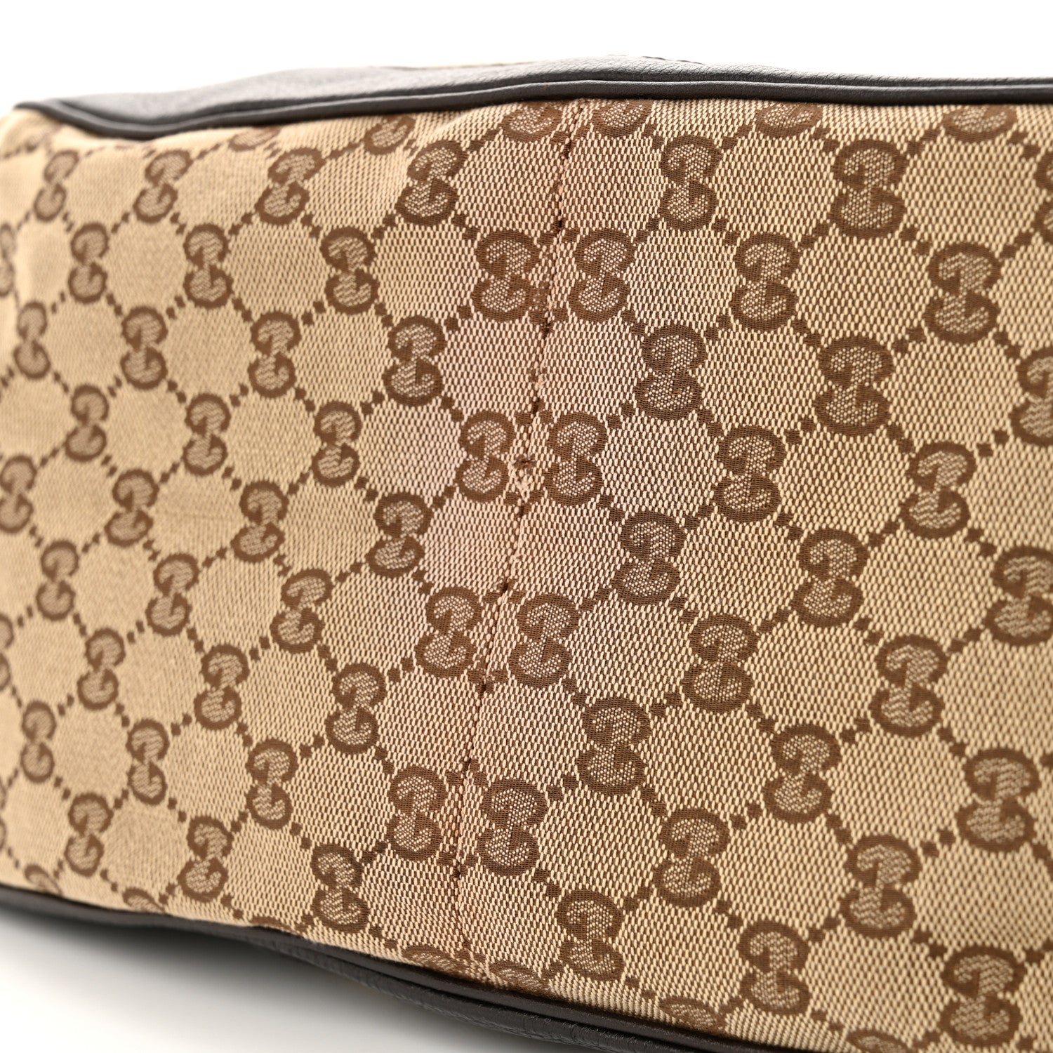 Gucci Monogram Medium Charlotte Hobo Brown 11 of 12