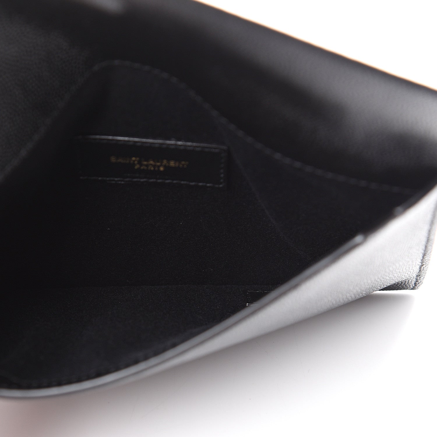 Saint Laurent Grain De Poudre Uptown Baby Pouch Black 4 of 7