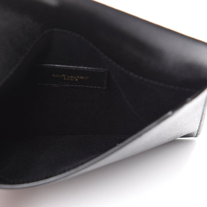 Saint Laurent Grain De Poudre Uptown Baby Pouch Black 4 of 7