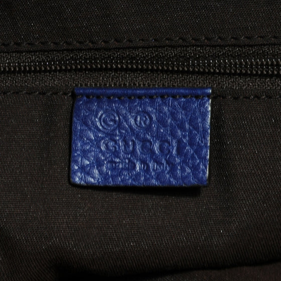 Guccissima Large Tote Blue