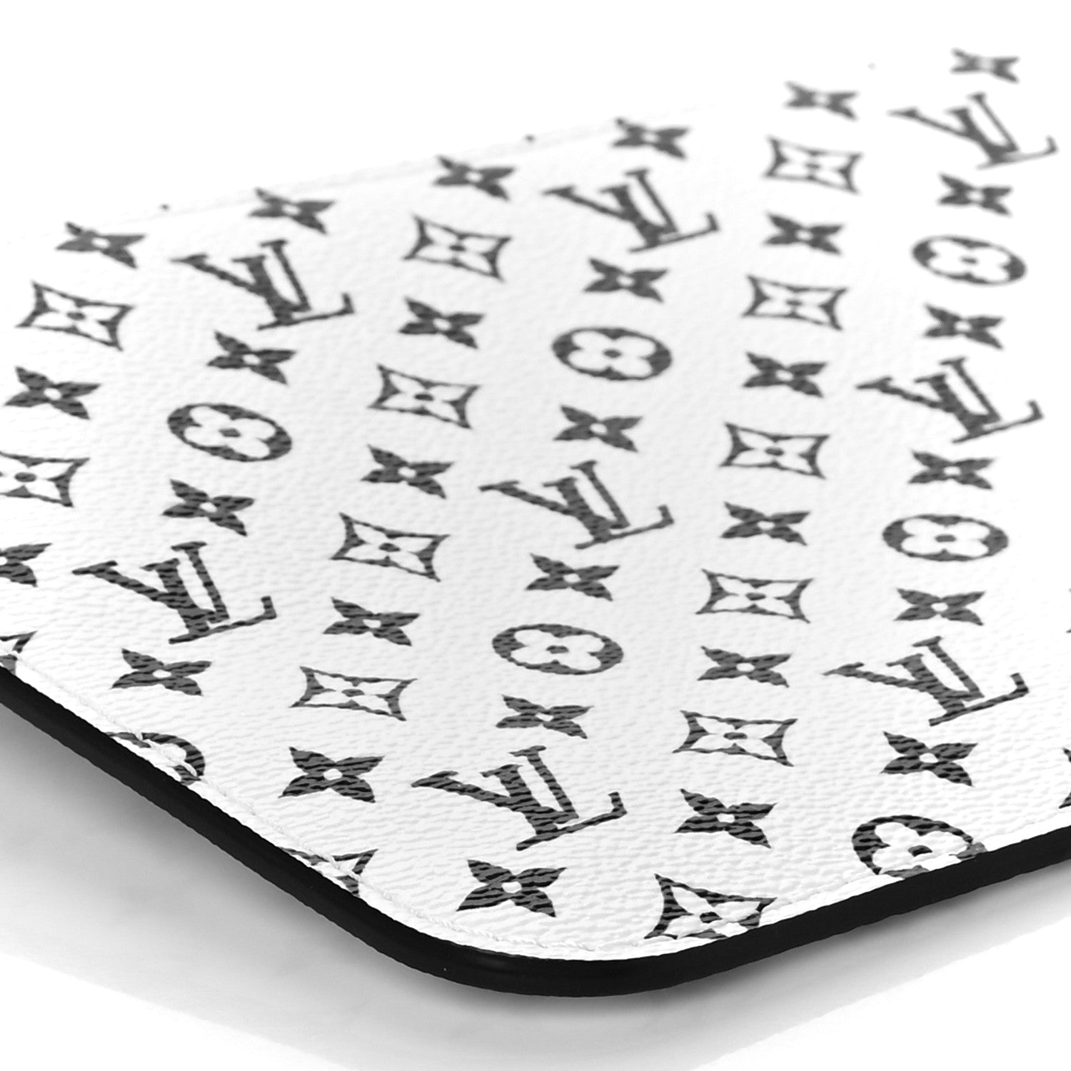 Louis Vuitton Monogram Giant Neverfull MM GM Pochette White 9 of 10